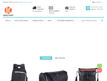 Tablet Screenshot of kooltopp.com